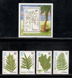 TUVALU SC# 438-42 FVF/MNH