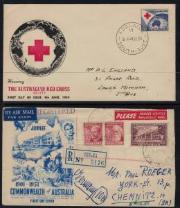 ‬Australia Pre Decimal Selection - Collection ‬(24) FDC