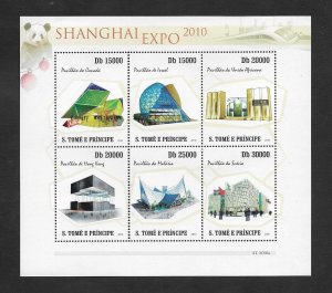 SE)2010 SAO TOME AND PRINCIPE, SHANGHAI PHILATELIC EXHIBITION 10', MUSEU...