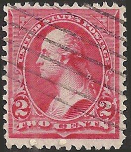 # 252 CARMINE USED GEORGE WASHINGTON