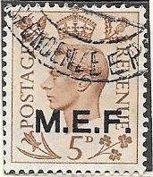 GB-Offices Abroad-Middle East Forces #5 (U) CV $1.00