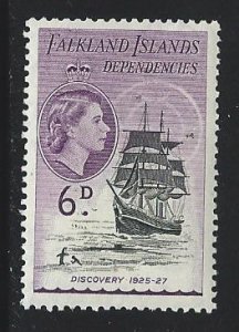 FALKLAND ISLANDS DEPENDENIES  MH SC 1L26