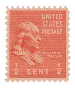 UNITED STATES YEAR 1938. SCOTT # 803.  MINT