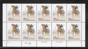 #2818 MNH Copy Block & Plate Block of 10