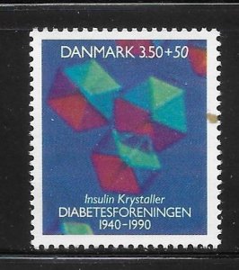 Denmark B75 50th Diabetes Association single MNH