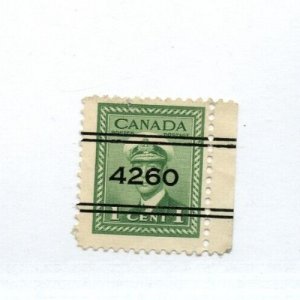 ?#2-249 PRECANCEL #4260 ST. THOMAS,  Cat $4.00,  used Canada