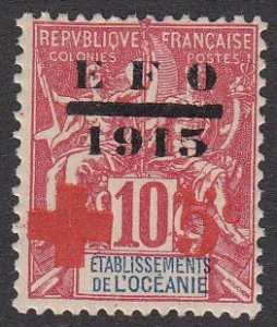 French Polynesia B1 MH CV $32.50