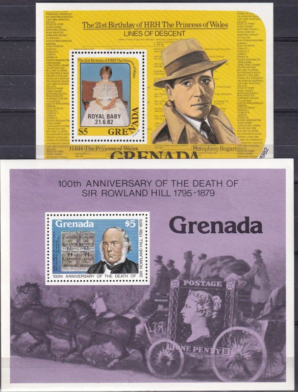 Grenada #930, 1119 MNH CV $5.50 (Z2031L)