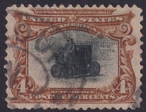 #296 Used, F-VF (CV $18 - ID46781) - Joseph Luft