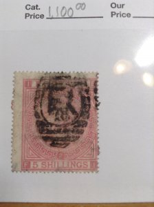 Great Britain #  57  Used  Plate 2