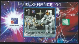 1999 Marshall Islands 1206/B28 Moonwalker / ROVER