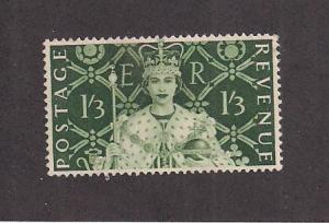 GREAT BRITAIN SC# 315 F-VF U 1953