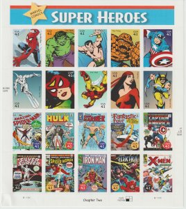 U.S.  Scott# 4159 2007 DC Comics SuperHeroes MNH S/S #1