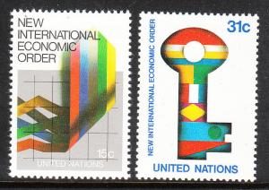 316-17 United Nations 1980 Economic Order MNH