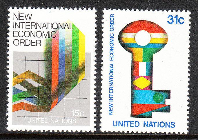 316-17 United Nations 1980 Economic Order MNH