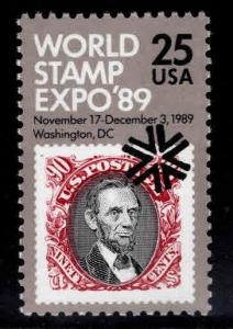 USA Scott 2410 World Stamp Expo MNH** 1989