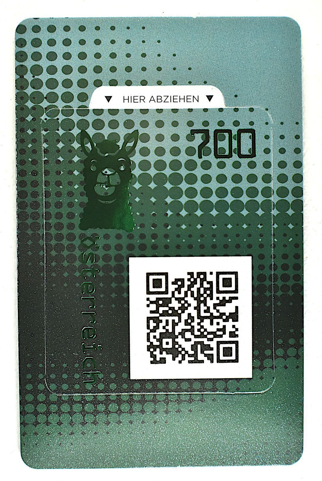 Österreich Post Sonderausgabe Österreichische Post Crypto Stamp 3.0 Wal -  Sammlermarke Ungeöffnet & Versiegelt Post Sammlerbriefmarke 3.0 Ungeöffnet