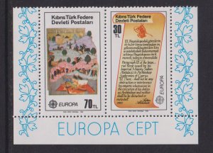 Turkish Republic of Northern Cyprus  #114a-b  MNH  1982  pair Europa