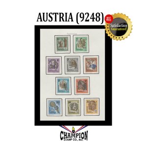 Collections For Sale, Austria (9248) 2 Volumes, 1916 thru 2004