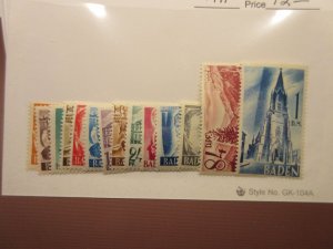 GERMAN OCCUPATION BADEN Scott 5N14-27 MINT HINGED Lot7 Cat $12.10 