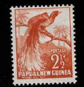Papua New Guinea, PNG  Scott 125 MNH** 1952 Bird of Paradise stamp
