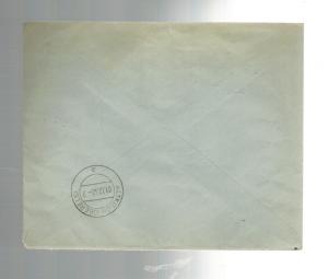 1940 Karspach Alsace Germany Cover to Elsass Provisionals Handstamp