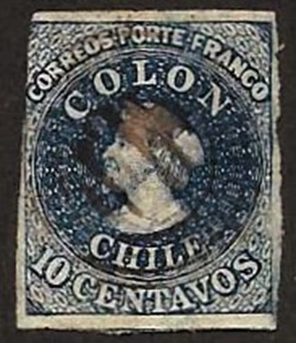 Chile Used #2 - Cat Val $150