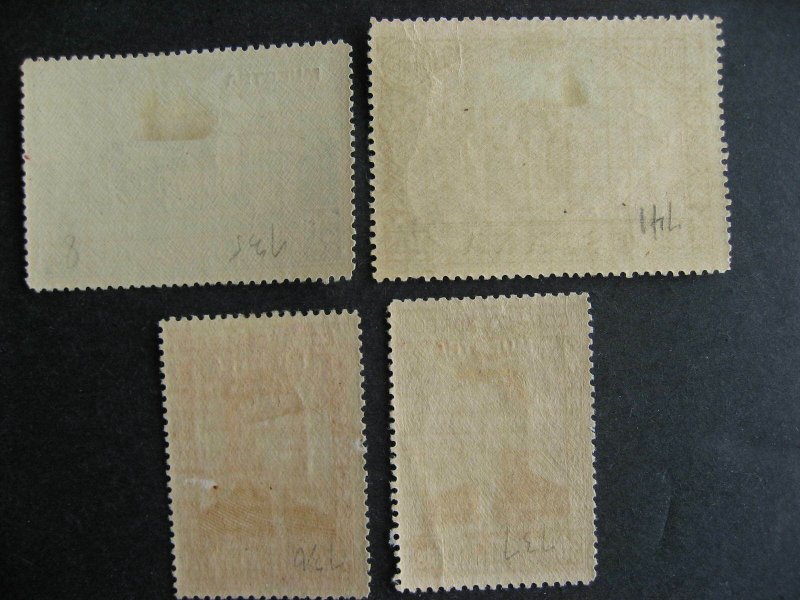 Spain Muestra, Specimen overprints on Sc C35-7, C41 MH check them out!