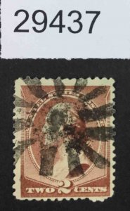 US STAMPS  #210 USED LOT #29437