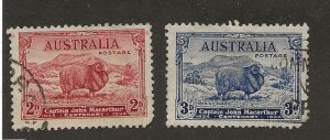 Australia 147-148 Used