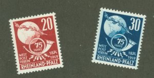 Germany/Rhine-Palatinate (6N) #6N41-6N42  Single (Complete Set)