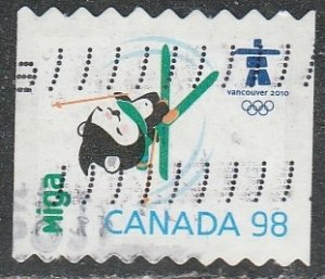 Canada   2308  / Coil      (O)   2009   Jeux  Olympiques / Le $0.98