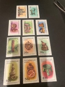 Nicaragua sc C563-C573 MNH comp set