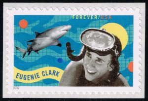 US #5693 Eugenie Clark and Shark; MNH
