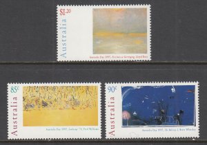 Australia 1572-1574 Paintings MNH VF