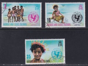 Gilbert & Ellice Islands, UNICEF 25th Anniversary, Used, 1/2 Cat.