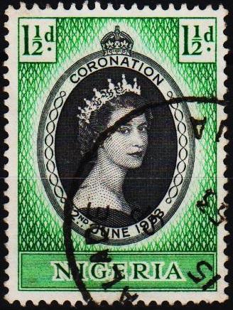 Nigeria. 1953 1 1/2d S.G.68  Fine Used