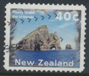 New Zealand  SG 1985 Used Perf 11½  Piercy Island  1996  SC# 1355 see scan