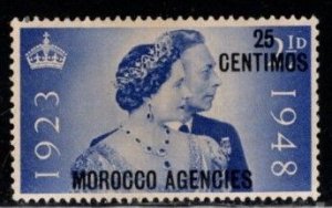 Great Britain - Morocco - #93 King Goerge & Queen Elizabeth II Overprint - MNH