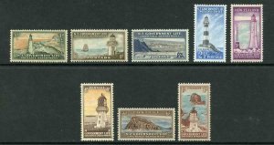 New Zealand SGL42/L49 1947 Life Insurance Set of 8 U/M Cat 30 pounds