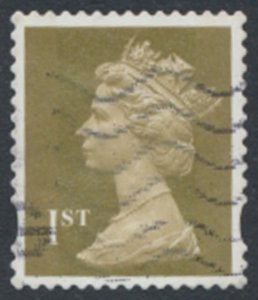 GB   1st Machin Gold  SG 1668  Used SC# MH300  see scans