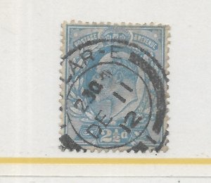 Great Britain #148 The 1910 King Edward VII 2 1/2p Used C.V. $17.50