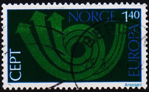 Norway. 1973 1k40 S.G.699 Fine Used