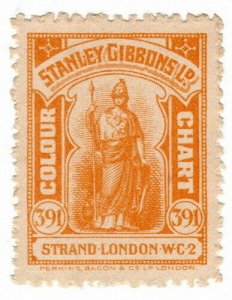 (I.B) Cinderella Collection : Stanley Gibbons Colour Chart (Orange-Yellow 27)