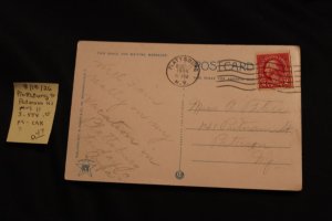 Scott US 554 on PC Plattsburg NY to Patterson NJ (#D47)