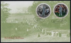 Canada 2051-2 on FDC - Golf, Sports