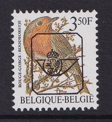 Belgium  #1221    MNH  1985  birds  3.50f  pre cancelled