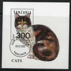 Thematic stamps TANZANIA 1992 CATS MS1454 used