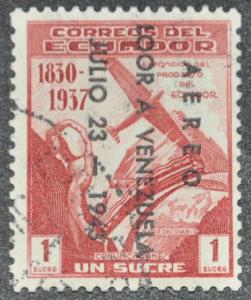 DYNAMITE Stamps: Ecuador Scott #C112 - USED