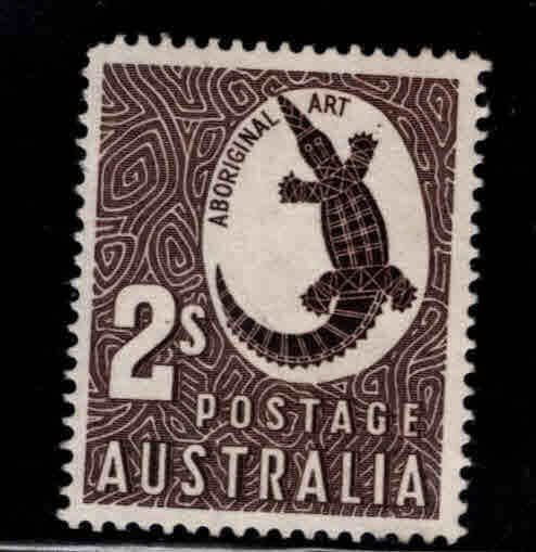 AUSTRALIA  Scott 302 MNH**  perf 14.5 stamp CV $14 no WMK 1956 issue
